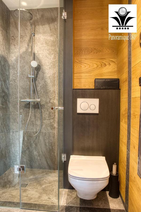 Panoramique 180 Lac Et Montagne Et Nid Secret Spa Romantique Анси Екстериор снимка