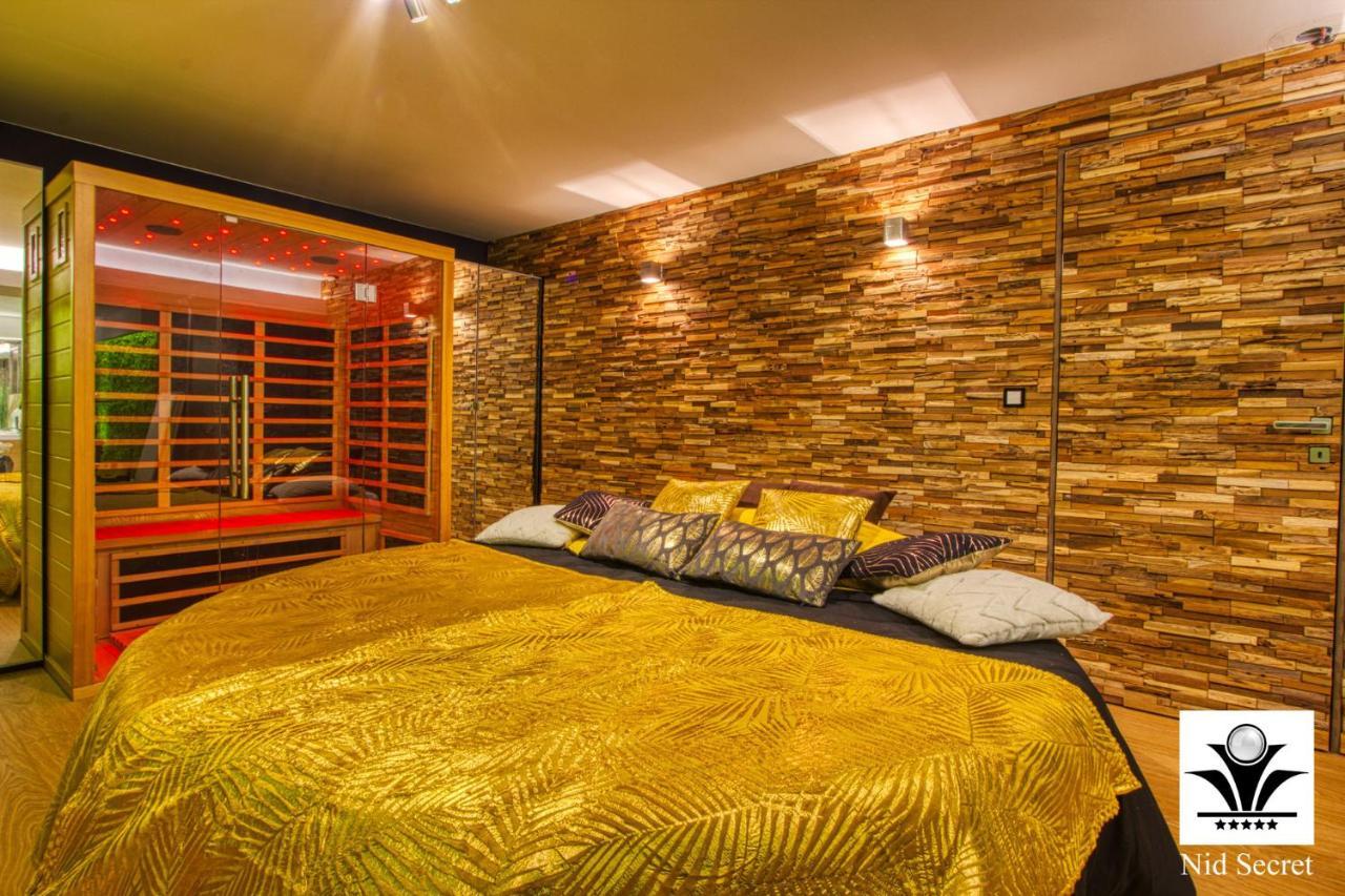 Panoramique 180 Lac Et Montagne Et Nid Secret Spa Romantique Анси Екстериор снимка